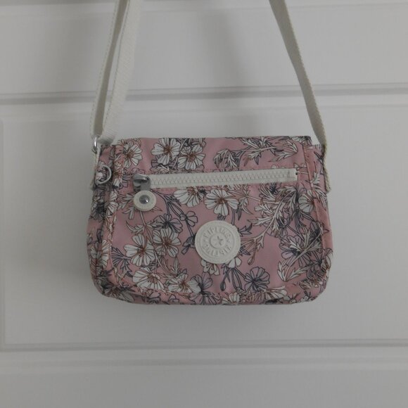 Kipling Sabian Mini bag Pristine Pink Poppy Crossbody Bag - Picture 10 of 16